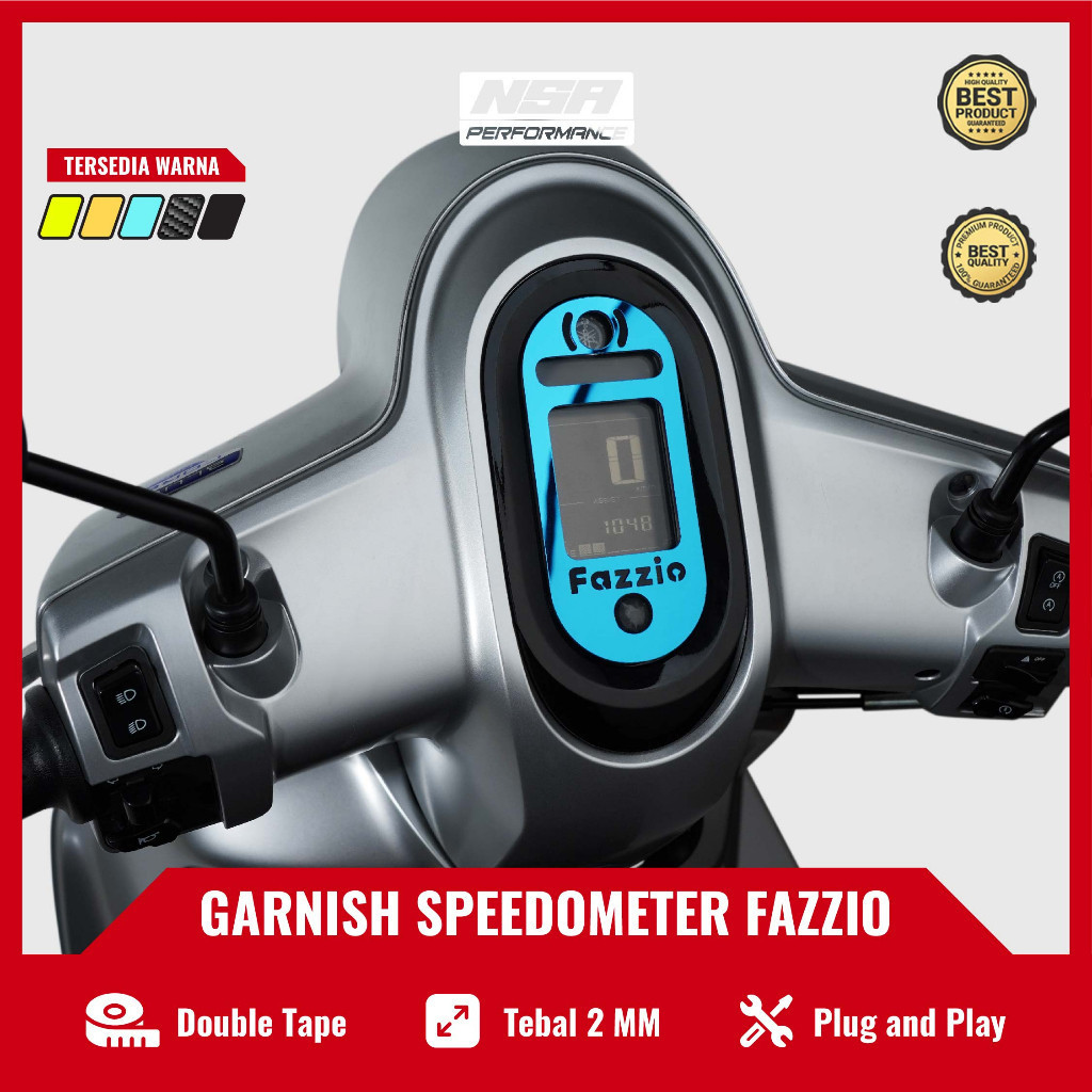 NSA Garnish Fazzio Aksesoris Speedometer Motor Fazzio 125 Meter Garnish Fazzio Garnish Speedometer F