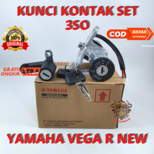 AS45RT KUNCI KONTAK SET KUNCI JOK 3SO YAMAHA VEGA R NEW ASLI ORIGINAL YAMAHA YGP