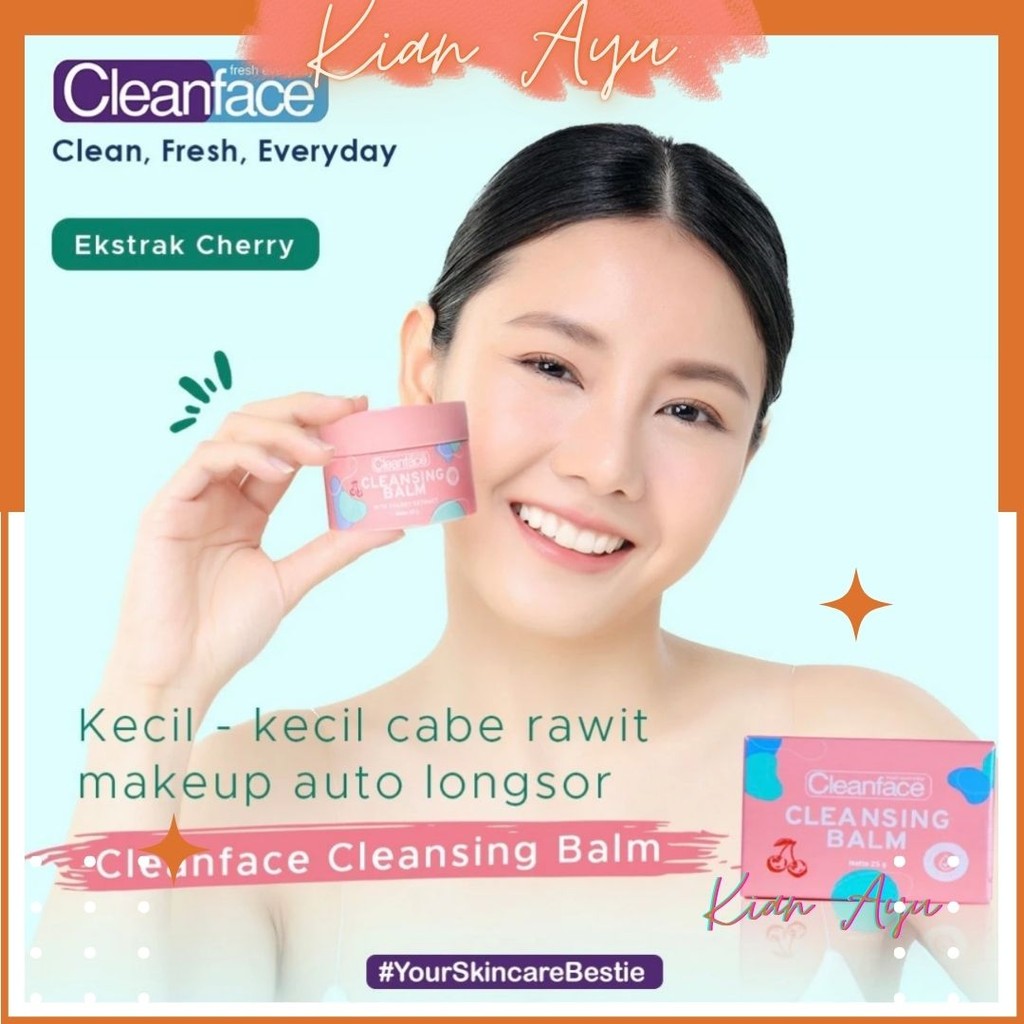 KianAyu* Cleanface Cleansing Balm 25g