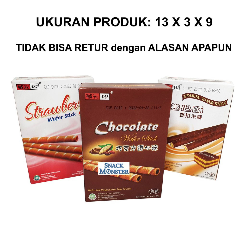 

Willie Mini Wafer Roll - Netto 40 gr