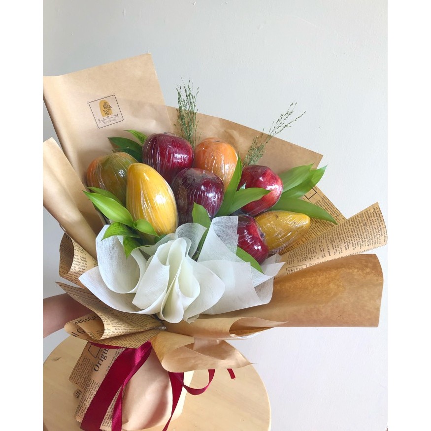 

BUKET BUAH BOUQUET HAMPERS PARCEL SAYUR HADIAH KADO WISUDA GRADUATION