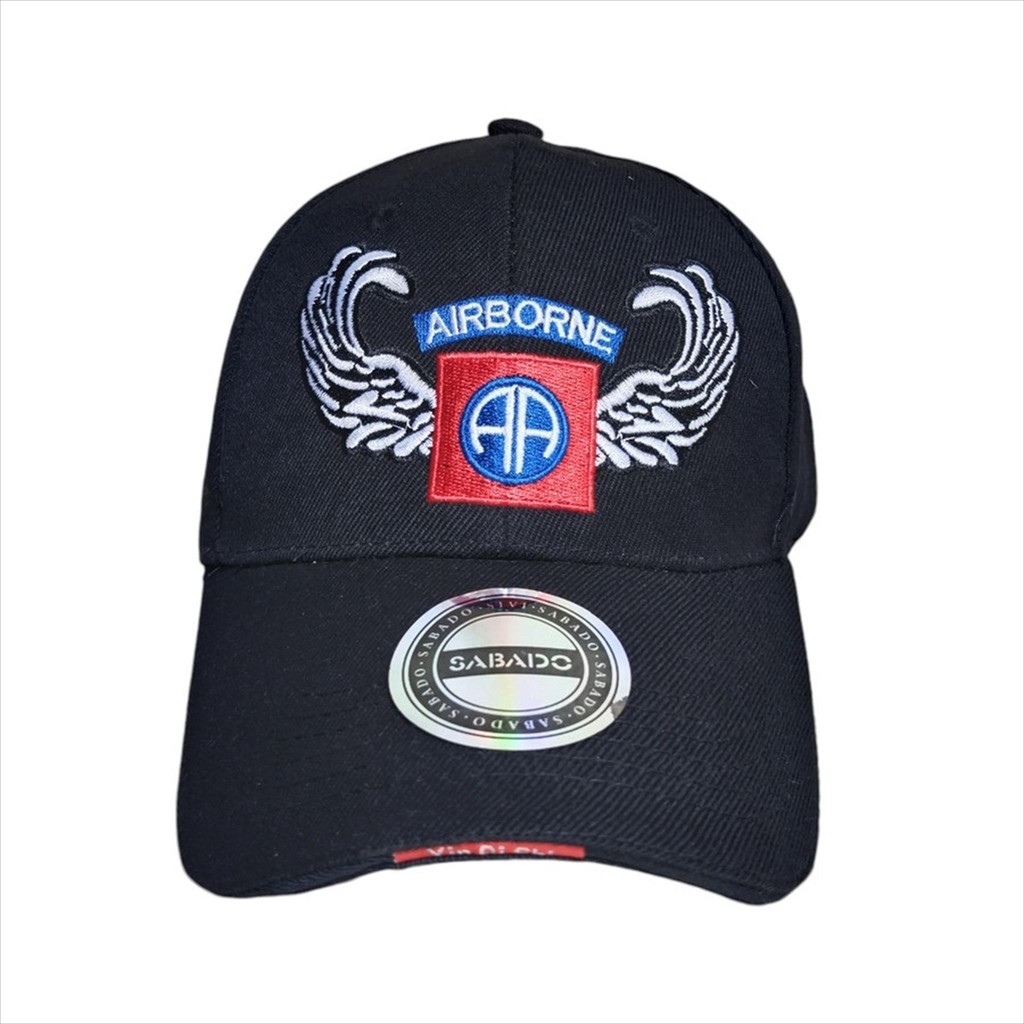 Topi Baseball AIRBORNE 100% Cotton import