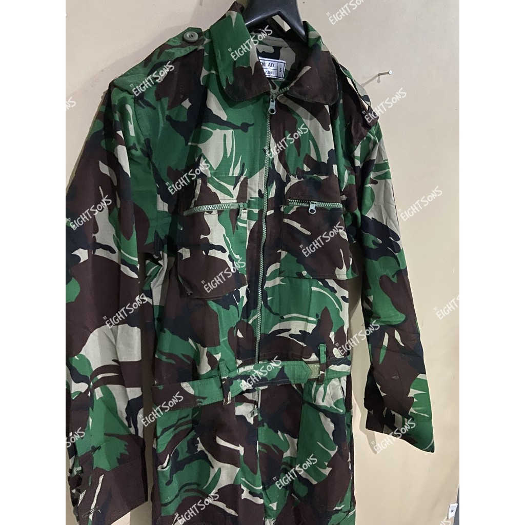 Premium Wearpack Katelpak Army Loreng Jatah Tni / Baju / Seragam / Safety