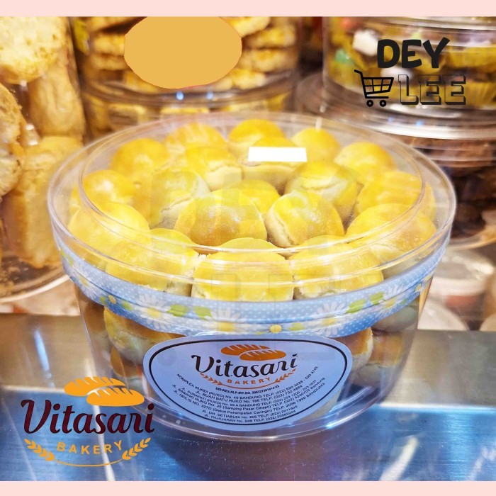 

VITASARI Nastar Kue Kering Toples Bulat Bandung