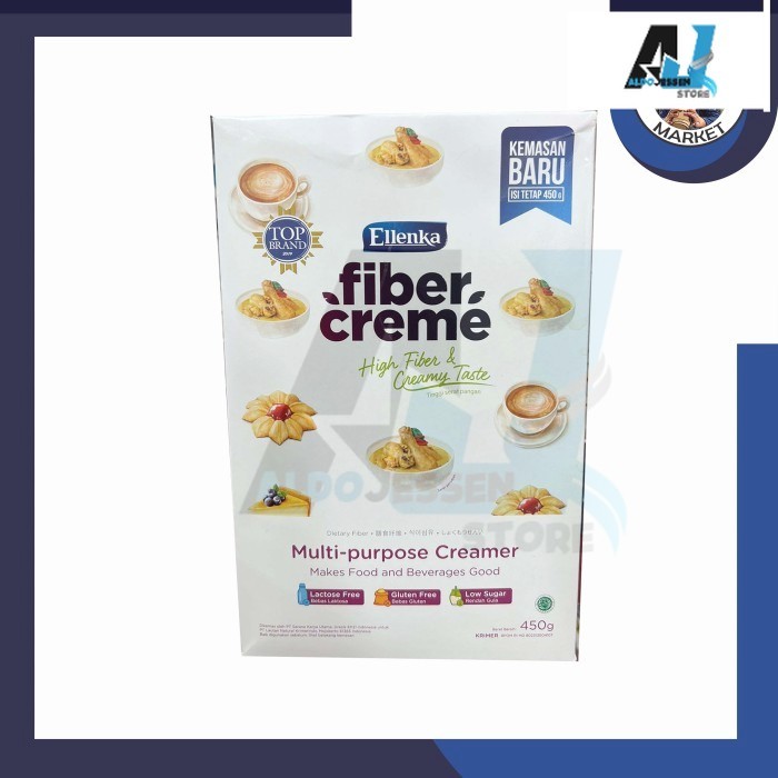 

AJS Fiber Fibre Creme Cream Ellenka 450gram 450 gram