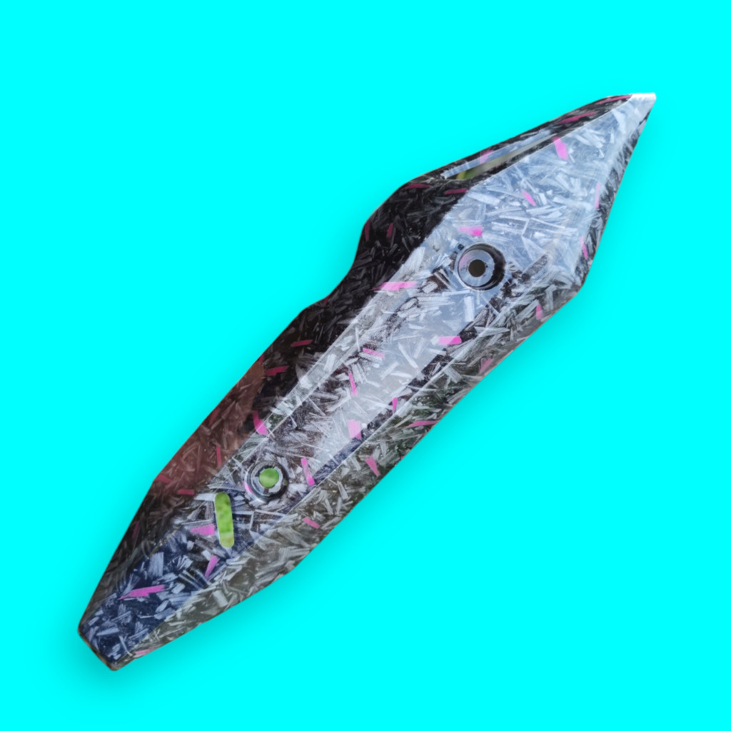 Forged pink Tutup tameng knalpot vario 125 vario150 all new AES VARIASI 27