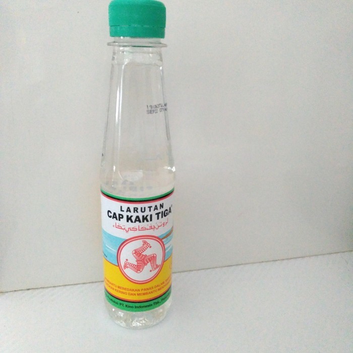 larutan penyegar cap kaki tiga botol 200ml kecil original kaki3