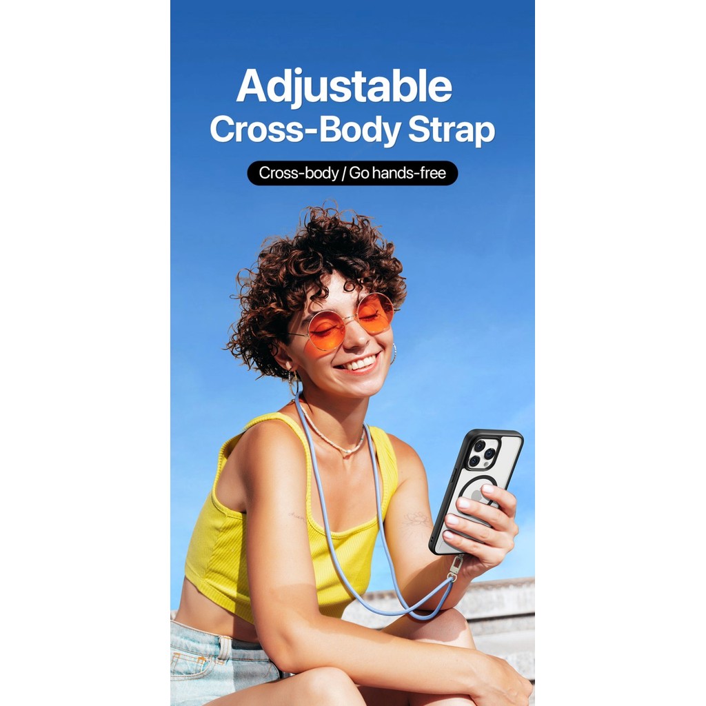 

Gantungan Handphone Selempang Phone Lanyard Plaz Cross Body Strap Dux Ducis