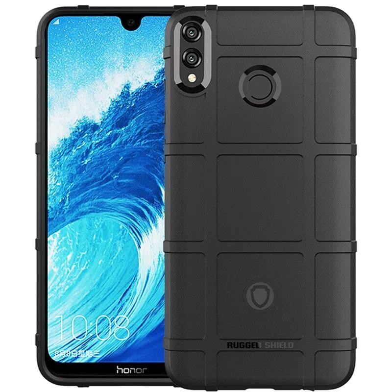 For Honor 8X Max Shield Case Shockproof Silicone casing for Huawei y max Enjoy Max Armor Heavy Duty 