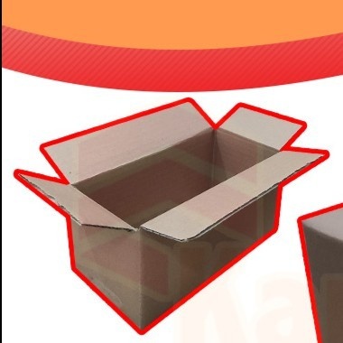 

Terbaik corrugated box BARU 13x8x8 POLOS kardus/karton packing packaging