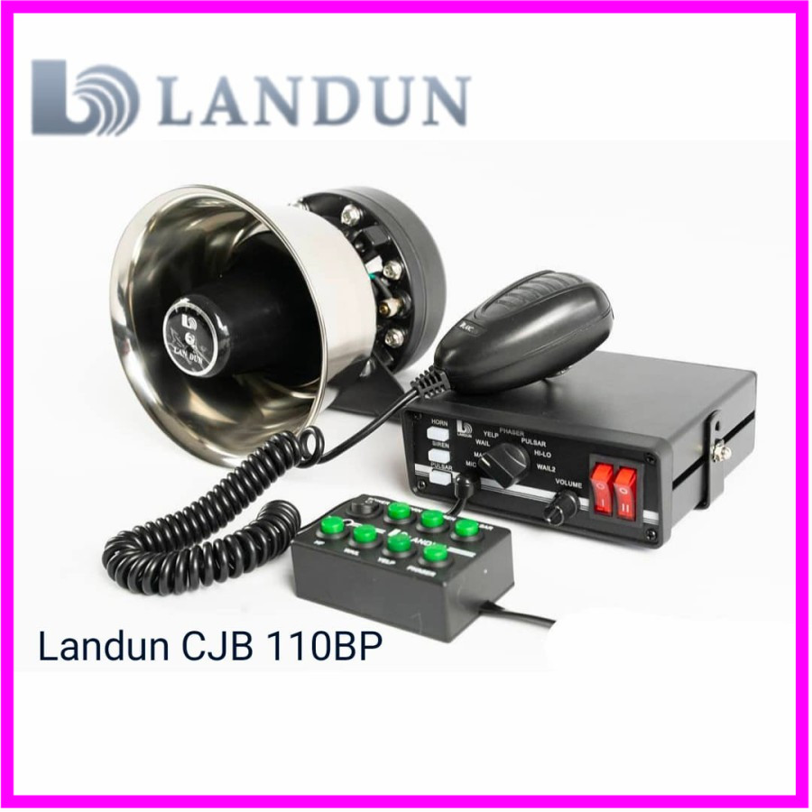 PAKET sirine LANDUN CJB 110BP 110 BP ORIGINAL Speaker toa corong