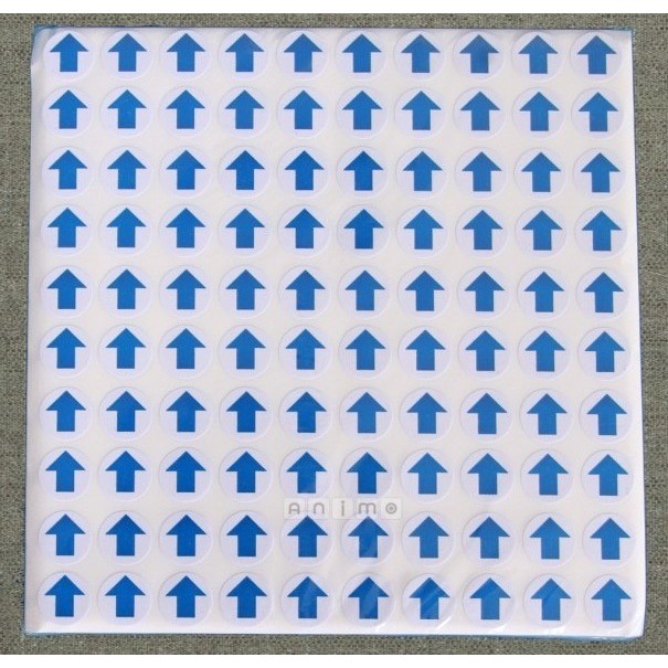 

Sticker Panah / Stiker Label Panah Blitz Warna Biru