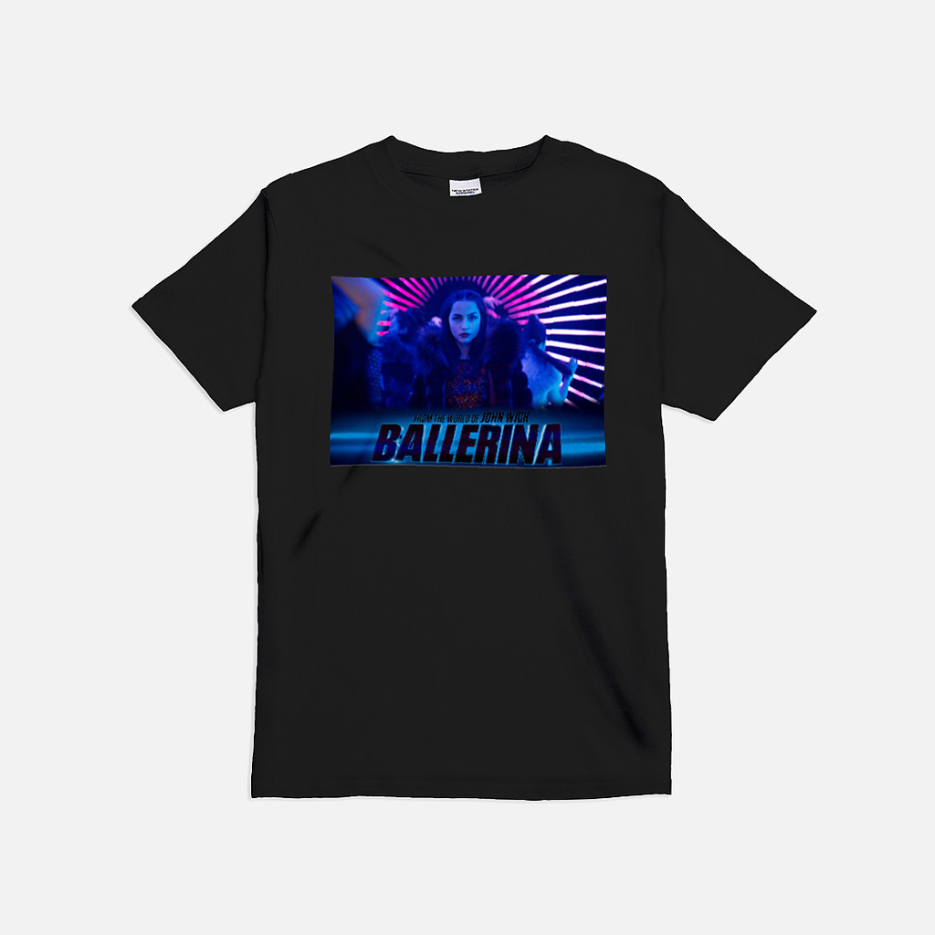 Cotton T-Shirt BALLERINA, From  the World of John Wick