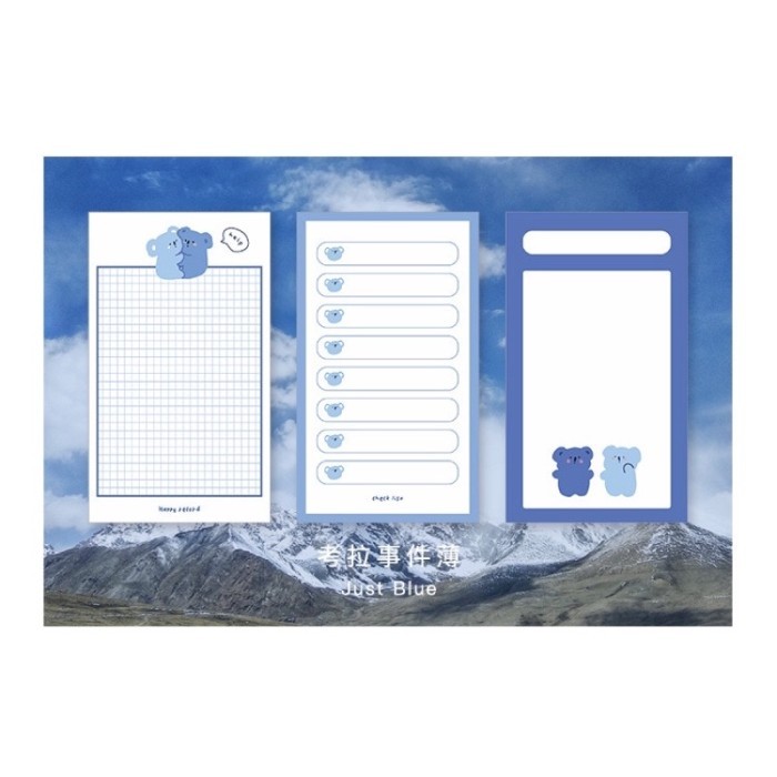 

notepad cute memo kertas catatan pesan kawai pad - Koala by Summerstore Id