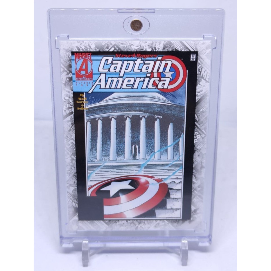 ORIGINAL Kartu Upper Deck Marvel Comics Captain America AVENGERS RARE