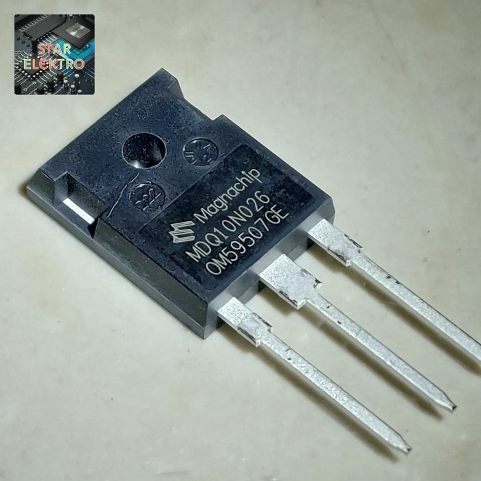 MDQ10N026 To-247 MagnaChip MDQ 10N026 MDQ10N026TH 160A 100V Mosfet N-Channel Pengganti IRFP4110 Tran