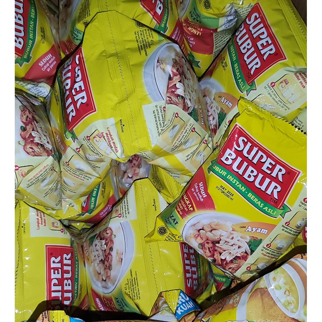 

Super Bubur Instan Varian Rasa PCS
