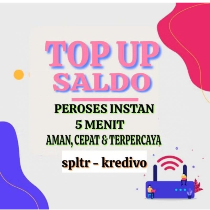 

STIKER NEW TOPUP ATAU ISI BISA EWALET ON SPL kejpro