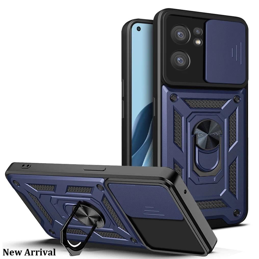 New Phone casing OPPO RENO 7 pro 5G 4G Case Slide Camera Shockproof Armor For RENO 7 8 5 4 Find X5 L