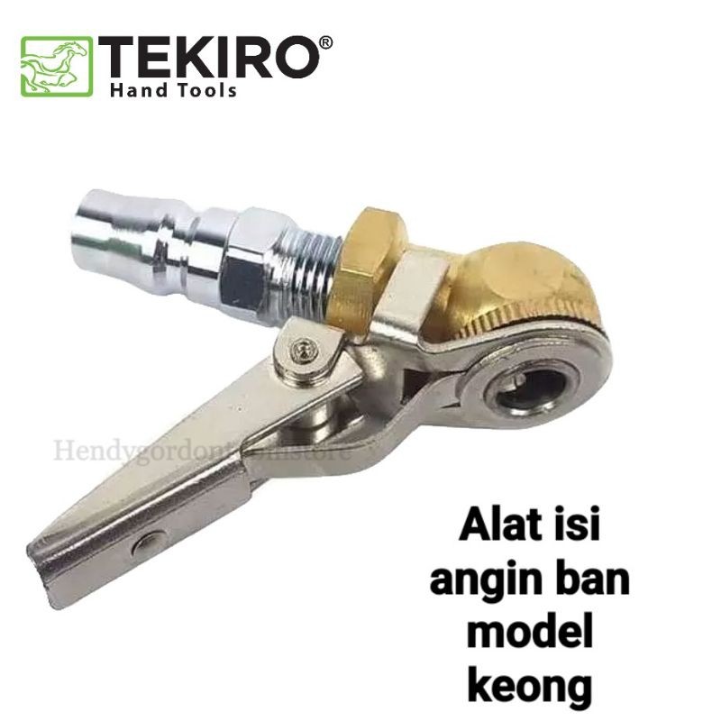 TEKIRO Air chuck 2.5" Alat isi angin ban / ball air chuck 2.5" Tekiro original Alat pengisi angin ba