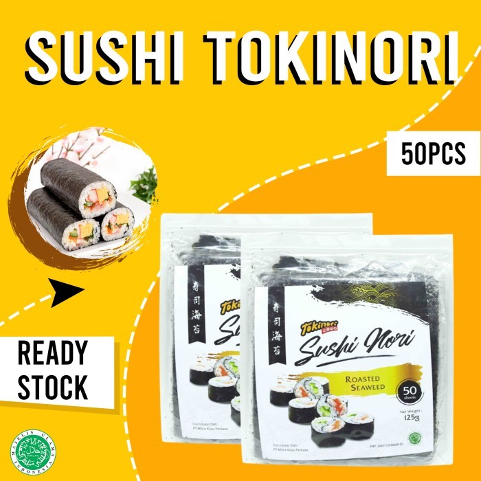 

Tokinori Roasted Seaweed / Nori Sushi 50 Sheet