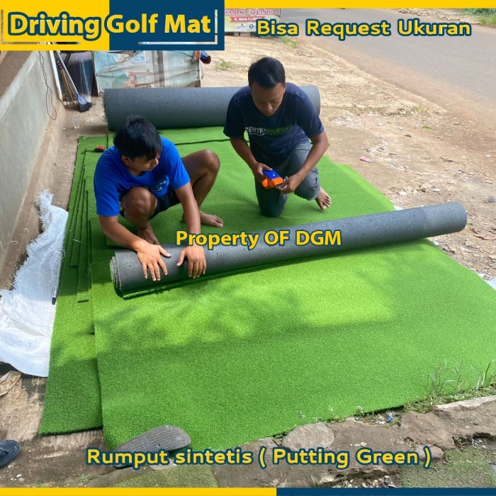 Rumput Sintetis Golf - Rumput Sintetis Khusus Putting Green 1 cm - Karpet Latihan Golf Rumput Sintet