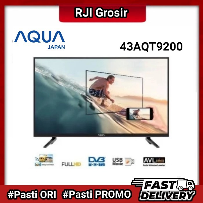 AQUA LED TV 43 INCH | 43AQT9200 | AQT9200 | DIGITAL MIRACAST