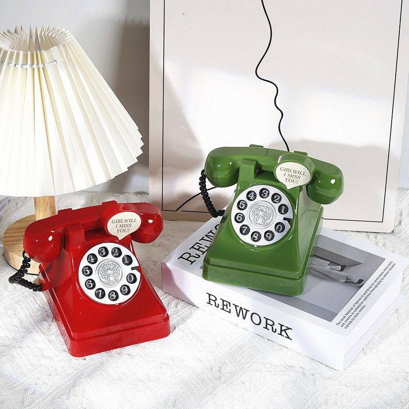 Red Telephone Photography for Newborns Pink Telephone Newborn Photography Props Telephone Newborn Ph