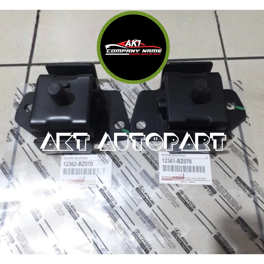 Insulator Engine mounting set RH LH karet dudukan mesin kanan kiri Toyota Veloz Rush Terios All New 