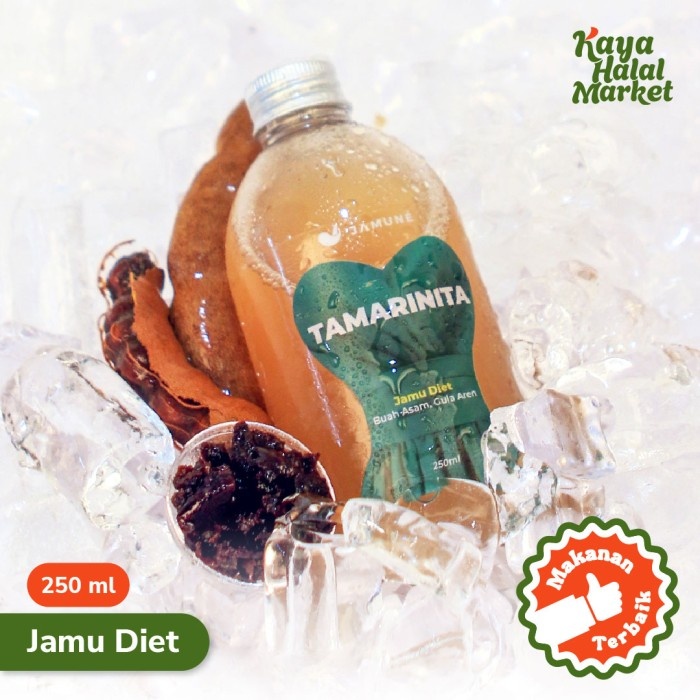 

Jamu Diet Penurun Nafsu Makan Tamarinita 250ml Kaya Halal Market