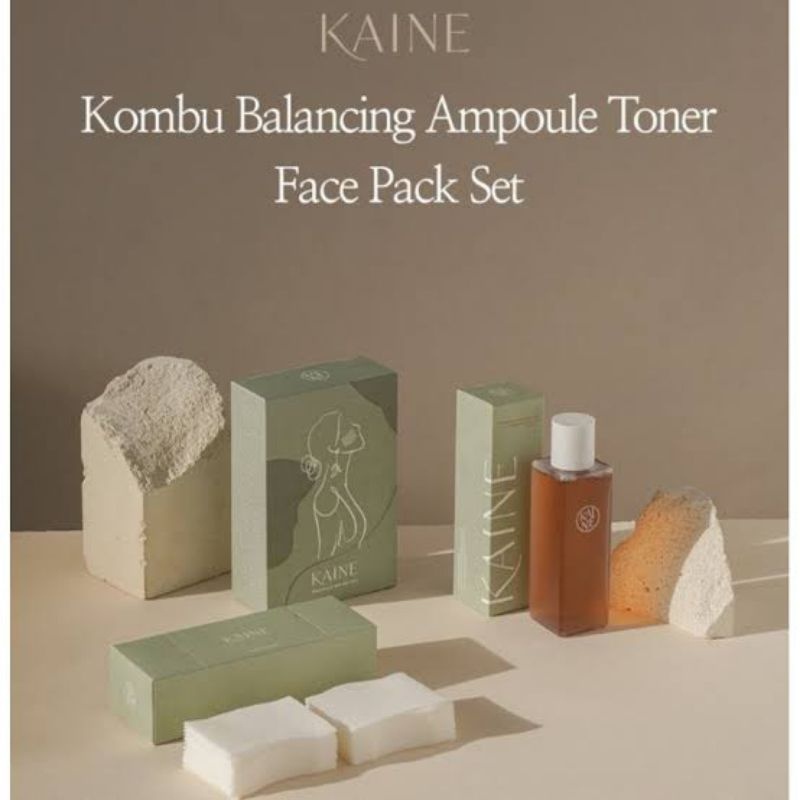 KAINE Kombu & Rosemary Series | Balancing Ampoule Toner Special Set | KAINE Kombu Jelly Oil Cleanser