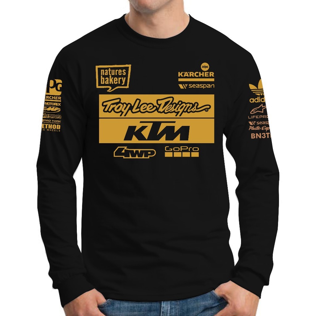 kaos lengan panjang pria kaos cross kaos trail baju trail baju cross kaos lengan panjang pria murah 