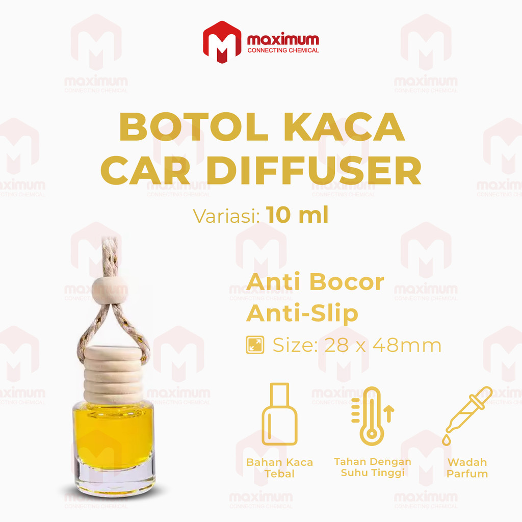 Botol Kaca 10ml / Botol Parfum 10ml / Botol Kaca Parfum Mobil 10ml