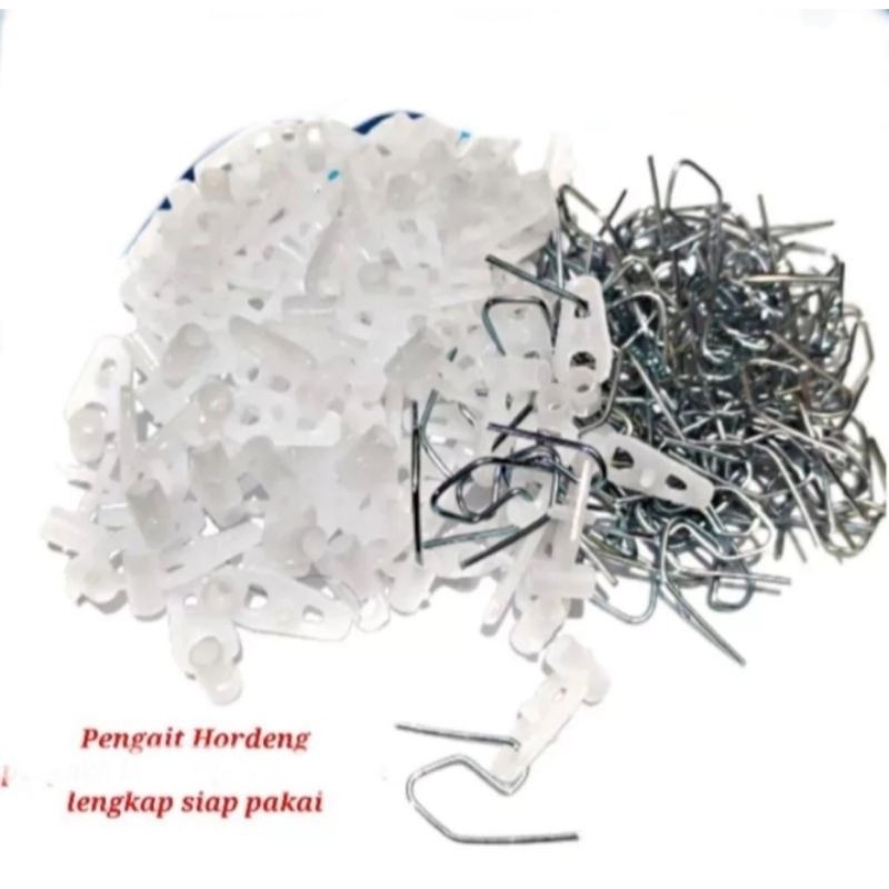 ACEH.ANSA Kawat gorden/pengait gorden (sepasang)