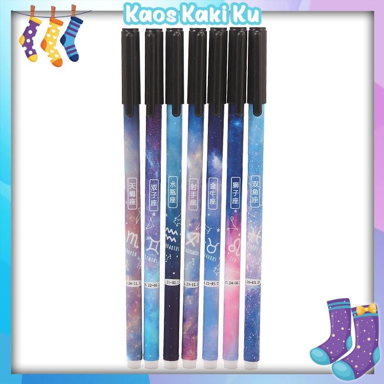 

Pulpen Gel Motif Zodiak Pena Bintang Kantor Sekolah Heroscope