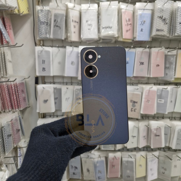 [BERGARANSI] BACK CASING - HOUSING - KESING + BEZEL VIVO Y03 / Y03T