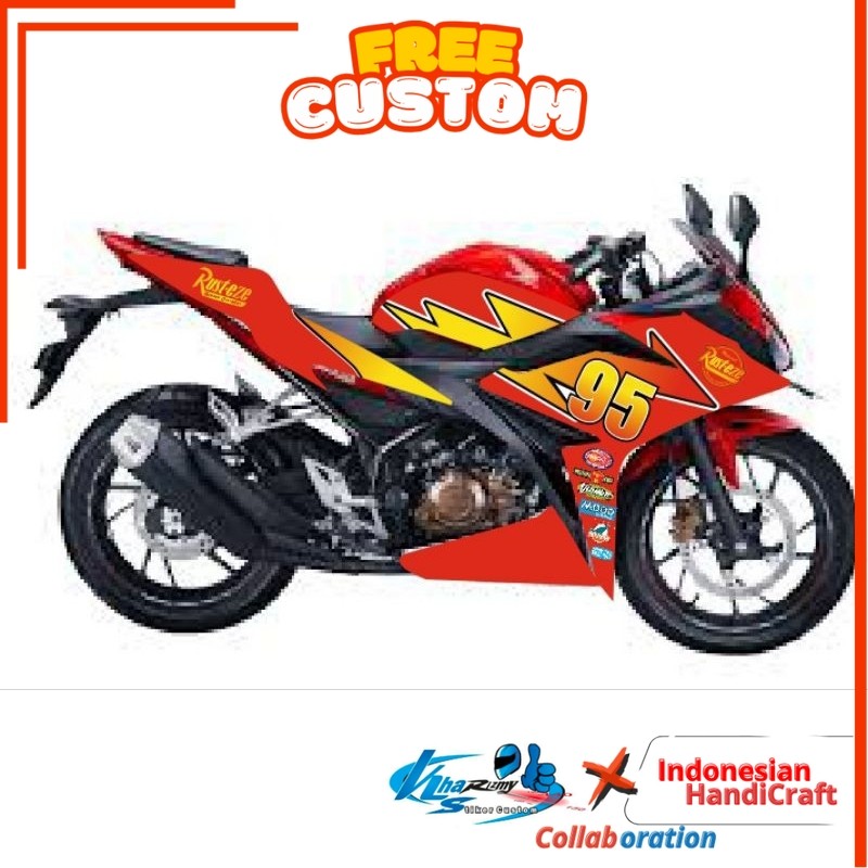 striping CBR facelift 150, striping CBR transfarant, STRIPING MOTIF CARS