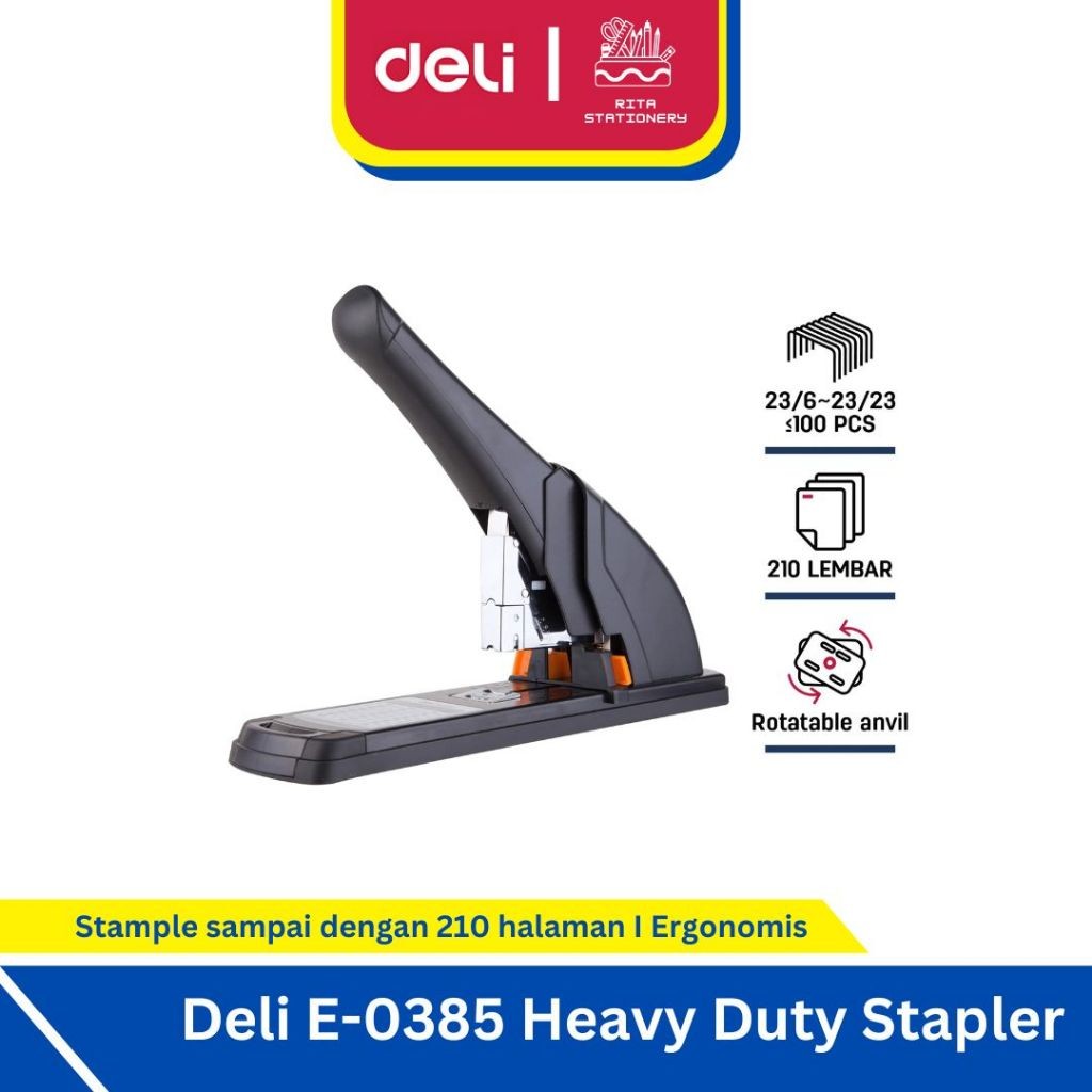 

Deli Staples Besar | Heavy Duty Staples | Stapler Besar | Hekter Jilid E-0385