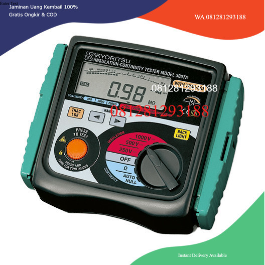 Kyoritsu Insulation Tester Megger Meger 3007 A 3007A Digital