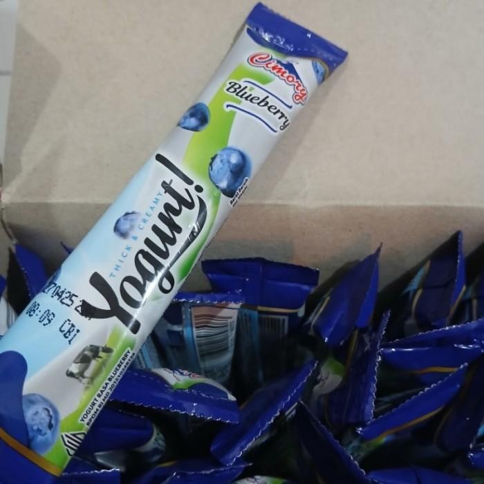 

YOGURT CIMORY STICK 1 Dus isi 25 pcs Stroberi Bluberi Shakiramart - Bluberi