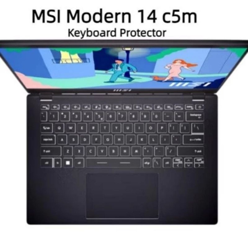 WOW Keyboard Protector MSI Modern 14 C5M, C11M, 14 C12MO, 14 C7M MS-14J