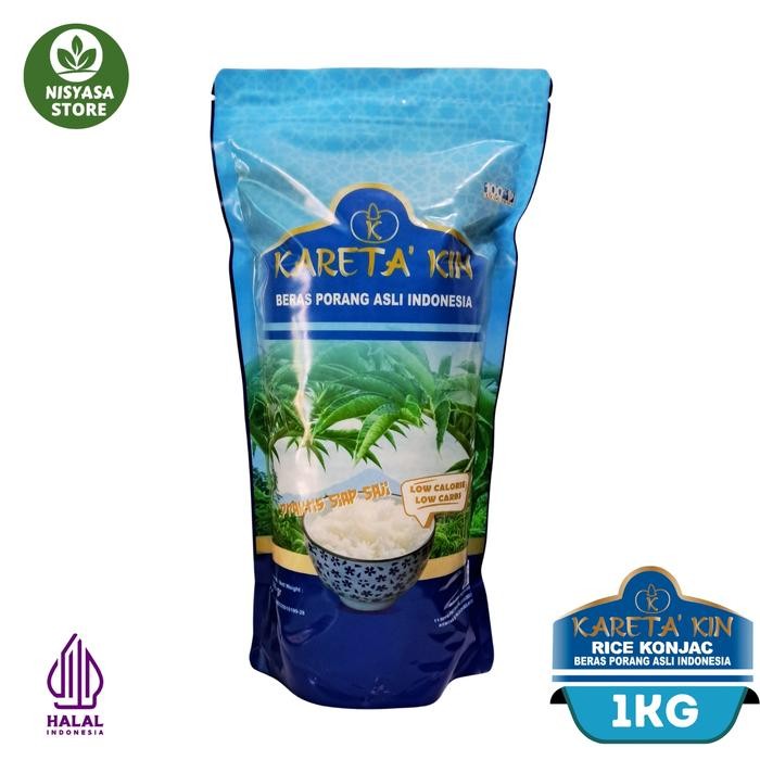 

dijual_Kareta Kin Beras Porang 1Kg Shirataki Konjac Rice