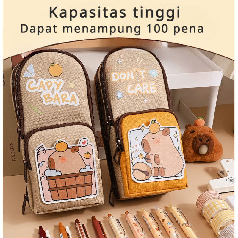 

JAMIN MURAH !!!【Penjual Lokal】6 Lapis Besar Kapasitas Tahan Air Pensil Tempat Kapibara Sanrio Panda Kartun Karakter Kreatif Tempat Pensil Tas Sekolah Hadiah Kotak Alat Tulis Anak-anak Yang Indah(BISA LANGSUNG ORDER)