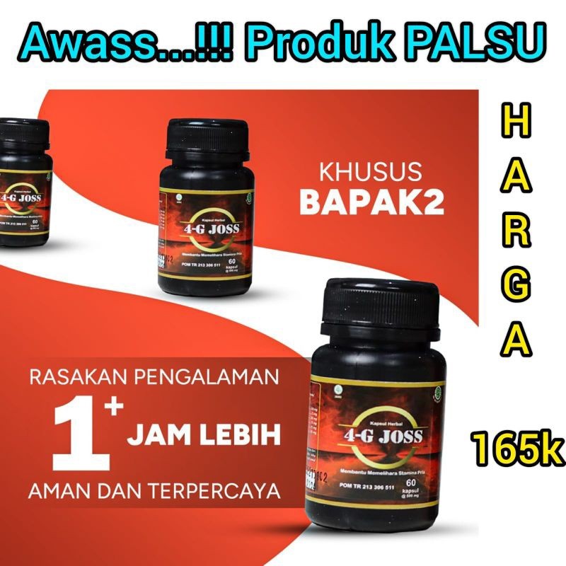 4G JOSS KAPSUL STAMINA PRIA