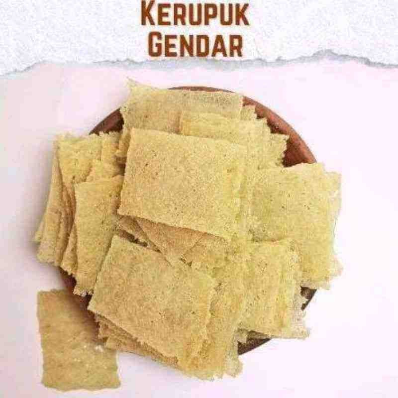 

Aneka snack Kerupuk gendar mentah kemasan 1 kg krupuk puli khas jawa gendar murah