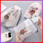 XIMAX - TAS SERUT TRAVEL POUCH ORGANIZER TAS SERUT PLASTIK POUCH PLASTIK/ PLASTIK NYLON TRAVEL SERUT