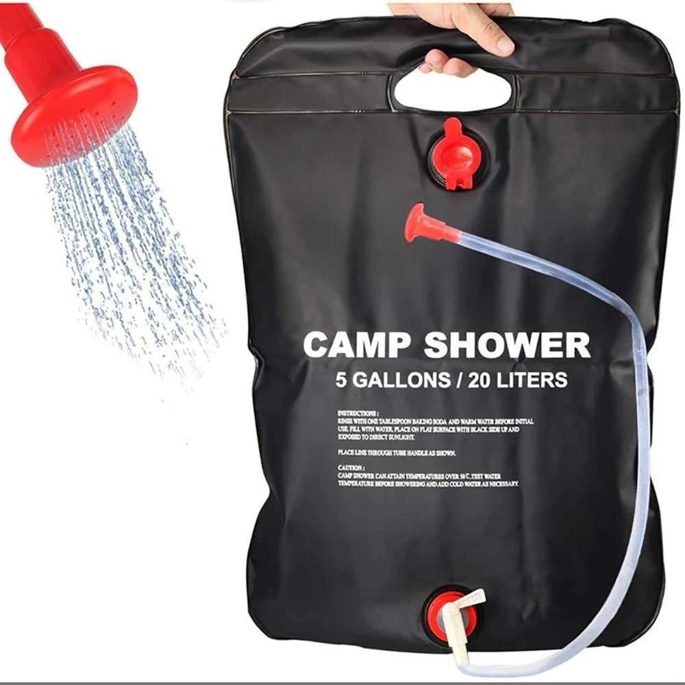 Kantung Jerigen Air 20 Liter Travel Hiking Berkemah dengan Shower Mandi Camp Shower Bag 20L / Kanton