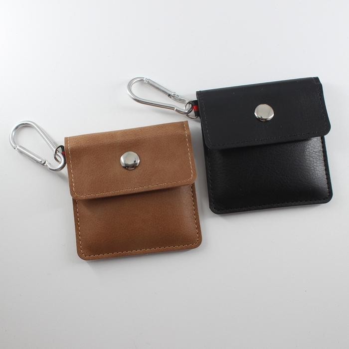 Asbak Portable Jepang Style Asbak Kantong Mini PU Leather Anti Bocor Asbak Unik Asbak Anti Bau - Cok