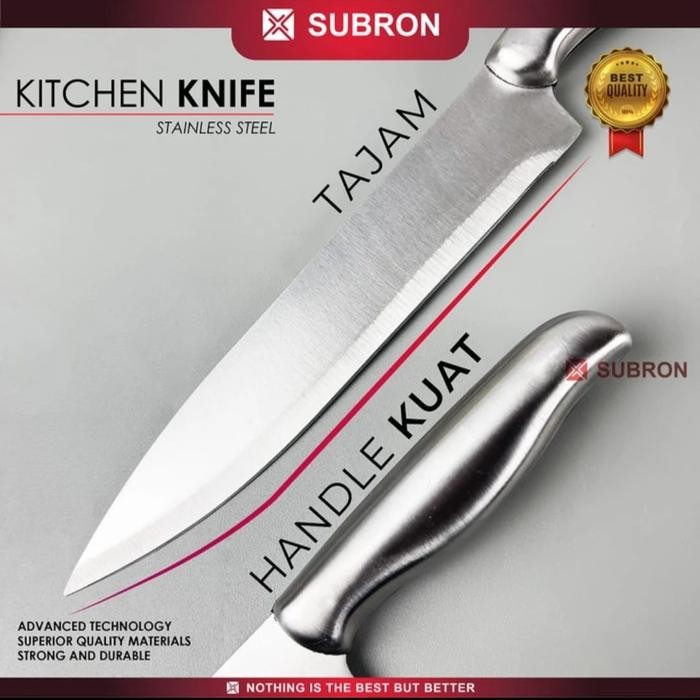 SUBRON Kitchen Chef Knife Stainless Steel 28 cm 30 cm 32 cm - 32 cm - 32 cm