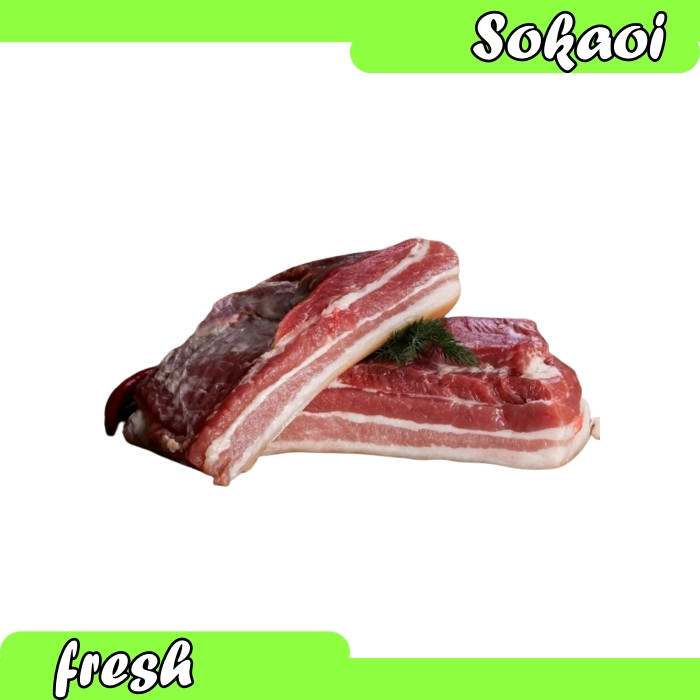 

PORK BELLY SAMSAM PERUT 4-5 LAPIS 500GR